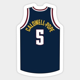 Kentavious Caldwell-Pope Denver Jersey Qiangy Sticker